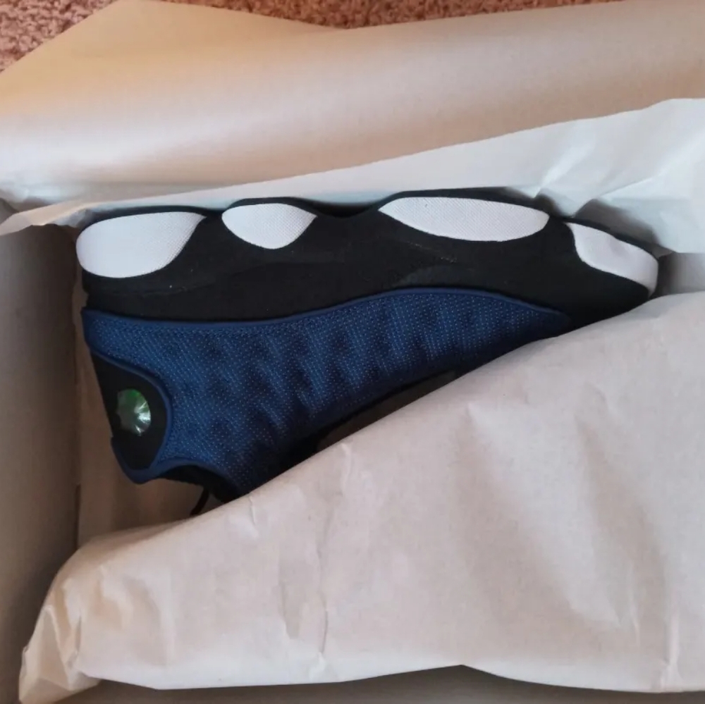 Jordan retro 13 brave blue size 11